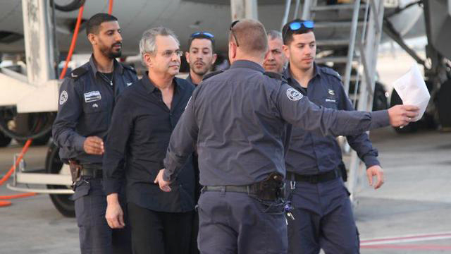 Kobi Alexander arrives in Israel. Photo: Itay Blumenthal