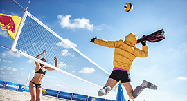 Beach Volleyball Major Series 2018. Photo: AP