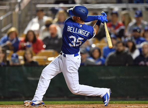 Los Angeles Dodgers player Cody Bellinger. Photo: Reuters