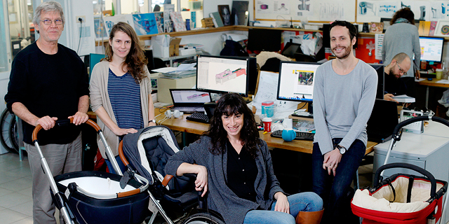 An Israeli Startup Helps Wheelchair-Bound Parents Travel Independently When Pushing a Stroller