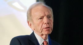 Former Connecticut senator Joe Lieberman. Photo: Orel Cohen