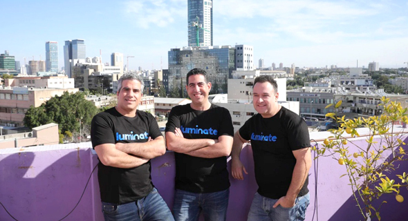 Luminate founders Ofer Smadari. Eldad Livni and Leonid Belkind. Photo: PR 