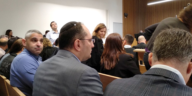 מוטי בן משה בבית המשפט בדיון על עתיד אפריקה ישראל, צילום: יניב רחימי