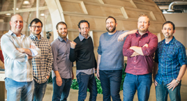 CaliberMind team. Photo: PR