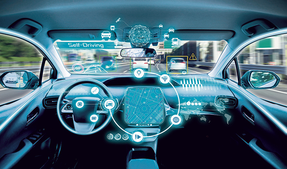 Illustration of autonomous vehicle. Photo: Courtesy