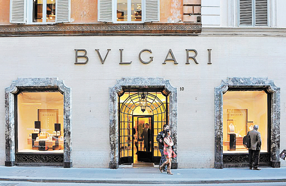 חנות התכשיטים בולגרי ברומא, צילום: בלומברג