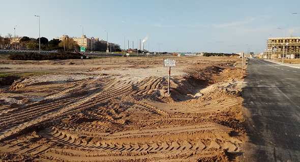 הכביש הפיראטי שנבנה ליד פרויקט אמירי גן בחדרה