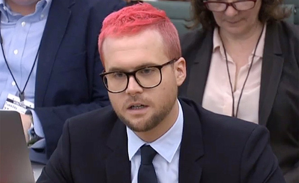 Christopher Wylie. Photo: AFP