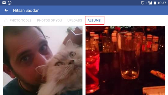 פייסבוק תמונות צילומים אלבומים 5, צילום|: צילום מסך