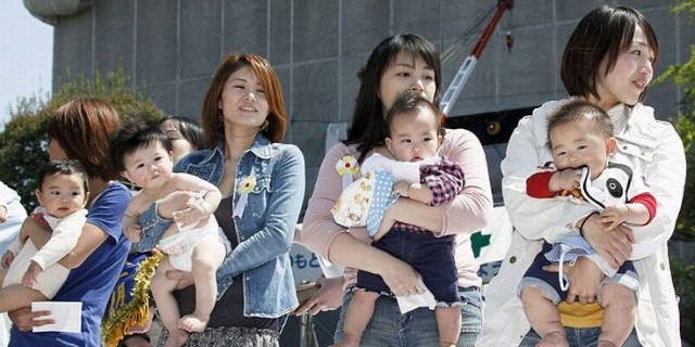 אמהות יפניות, צילום: ilishi.com