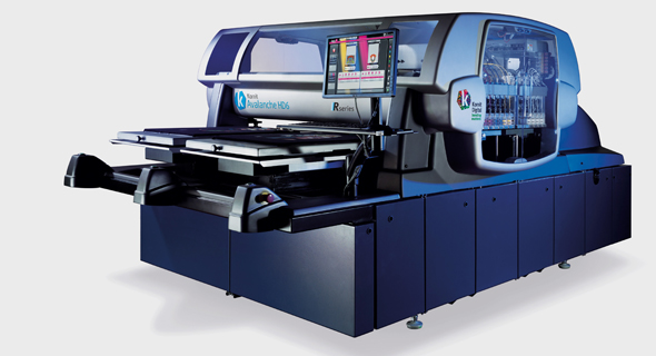 An industrial printing machine made by Kornit Digital. Photo: PR