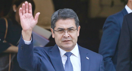 Honduran President Juan Orlando Hernandez. Photo: IP