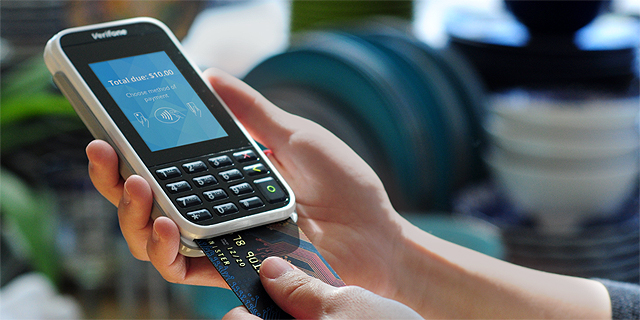 וריפון - מכשיר לתשלום בכרטיס אשראי, צילום: verifone