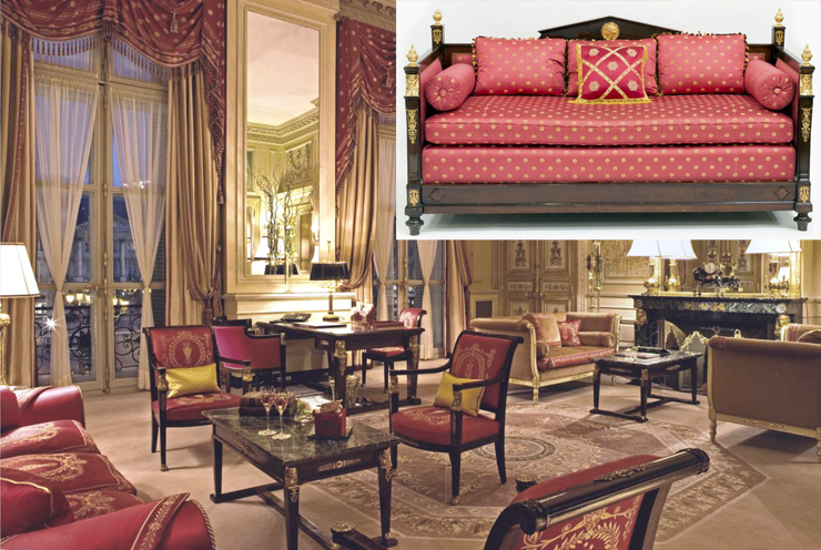 ספה הסוויטה המלכותית, מלון ריץ