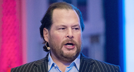 Salesforce founder and CEO Marc Benioff. Photo: Bloomberg
