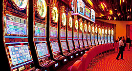 Slot Machines (Illustrative). Photo: Bloomberg