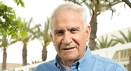 Assaf Razin, a professor emeritus of Economy at the Tel Aviv University. Photo: Orel Cohen