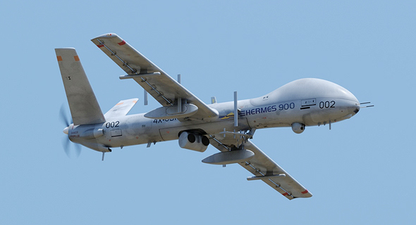 The Hermes 900 UAS. Photo: Elbit Systems Ltd.