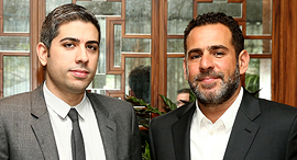 Roy Sebag, CEO of Blockchain Mining, and Emiliano Grodzki, Chief Strategy Officer at Bitfarms. Photo