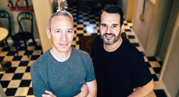 Lemonade co-founders Shai Wininger and Daniel Schreiber (right). Photo: Ben Kelmer