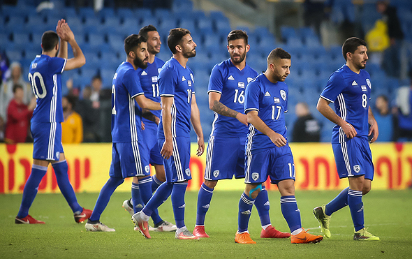 Israel's national team. Photo: Oz Mualem