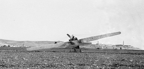 מטוס צרפתי נוחת בירושלים, 1913