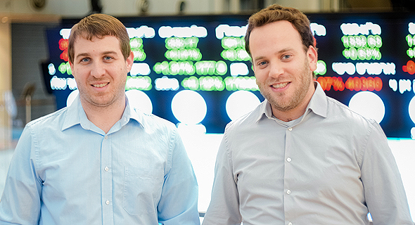 SecuredTouch co-founders Ran Shulkin (left), and Yair Finzi (right). Photo: Oleg Alon Moravitz