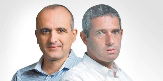 מימין: ליאור חנס שהתפטר מדירקטוריון וורטון, ודוד ברוך שהתפטר מדירקטוריון אקסטל, צילום: עמית שעל