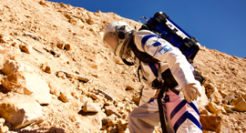 A Mars living simulation experiment in Israel. Photo: D-Mars