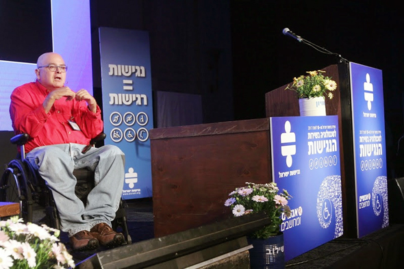 יובל וגנר, נשיא ומייסד עמותת נגישות ישראל, צילום: ניב קנטור