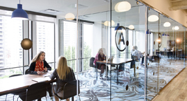 Communal workplace (illustration). Photo: Bloomberg