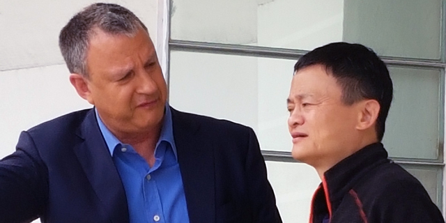 Alibaba’s Jack Ma Meets With Benjamin Netanyahu in Jerusalem