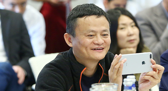 Jack Ma during his May visit to Israel. Photo: Dror Sithakol Jack Ma during his May visit to Israel. Photo: Dror Sithakol