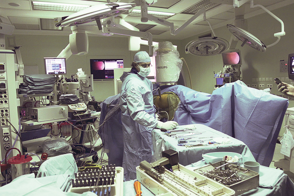 חדר ניתוח, צילום: אריאל בשור