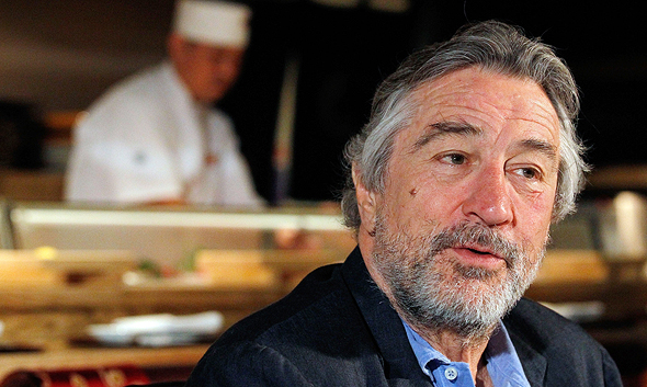 Robert De Niro at one of Nobu's restaurants. Photo: Getty Images