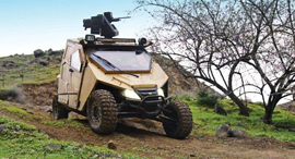 Plasan's Yagu armored vehicle. Photo: PR