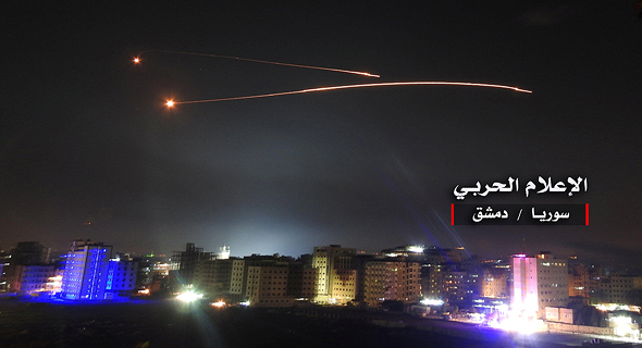 מתקפת חייל האוויר על יעדים בסוריה, הלילה, צילום: רויטרס