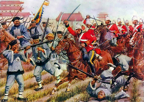 מלחמת האופיום, סין בריטניה, 1860, צילום: ויקיפדיה