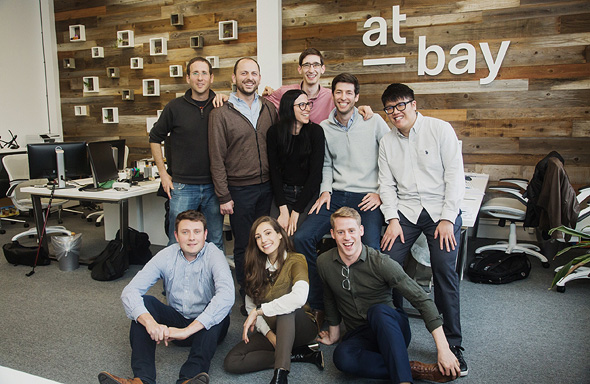 At-Bay's team. Photo: Businesswire