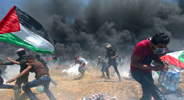 Gaza protests. Photo: Reuters