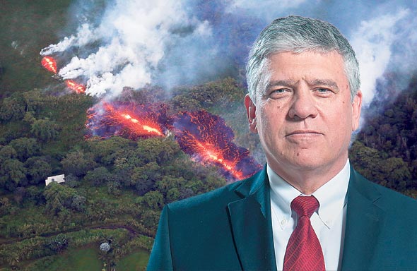 יצחק אנג'ל, מנכ"ל אורמת, על רקע התפרצות הר הגעש בהוואי ב-2018