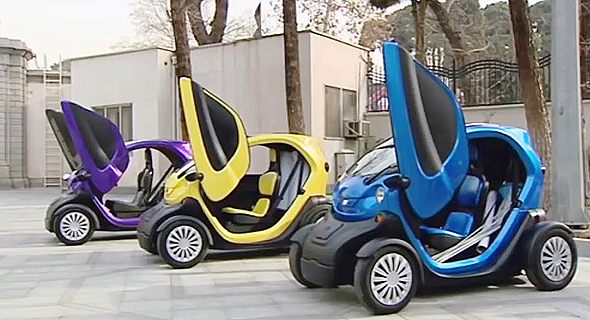 כלי הרכב החשמליים החדשים של איראן