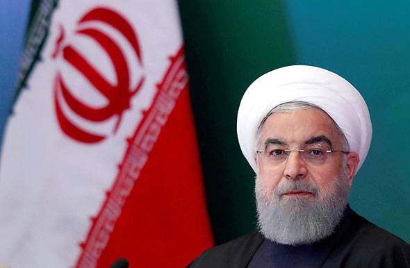 נשיא איראן חסאן רוחאני