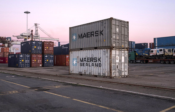 Maersk shipping. Photo: Bloomberg