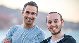 Spot.io's CEO Amiram Shachar (left) and chief architct Liran Polak. Photo: PR