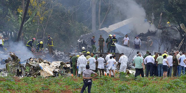 קובה: נפגעים רבים בהתרסקות מטוס נוסעים זמן קצר אחרי ההמראה