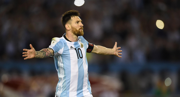 Lionel Messi in Argentina's team uniform. Photo: AFP