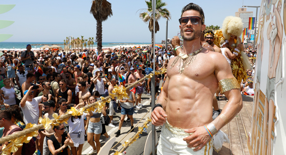 Tel Aviv's Pride Parade. Photo: Guy Yechiely