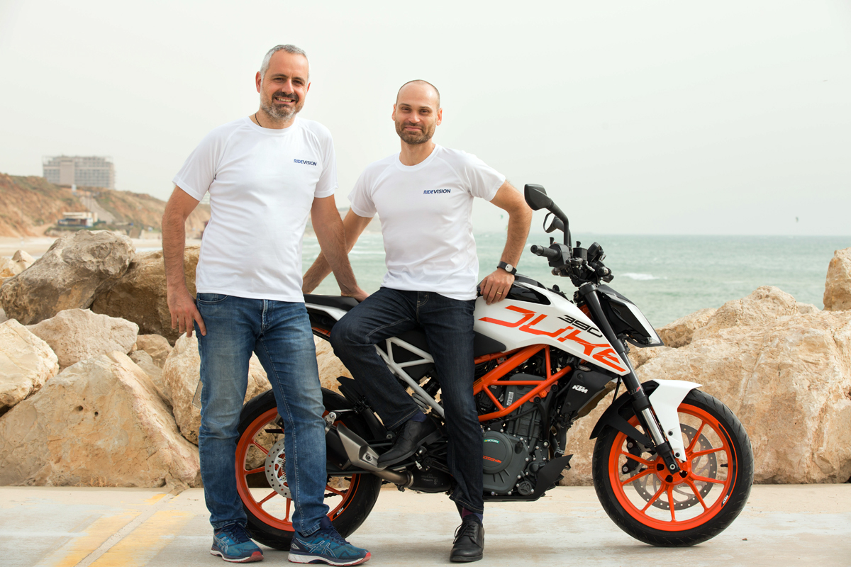 Ride Vision founders Uri Lavi and Lior Cohen. Photo: PR 