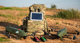 IAI's Rotem "suicide" drone. Photo: PR